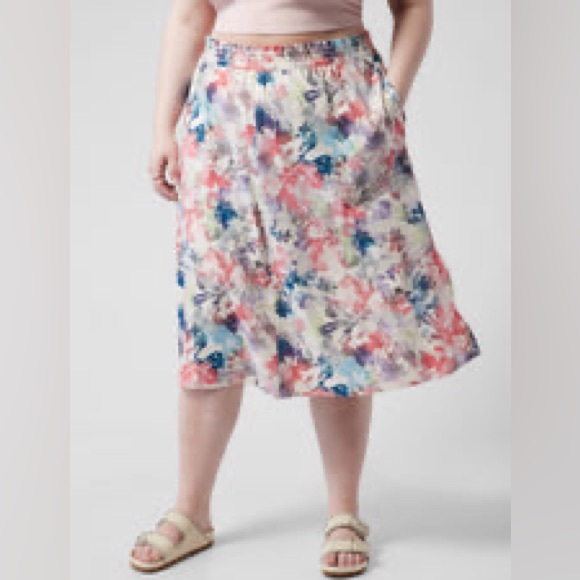 Athleta | Arrival Skirt - Lumen Floral Cream - Picture 3 of 12